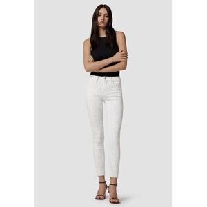 HUDSON JEANS Nico Mid-Rise Super Skinny Ankle Jean Size 24